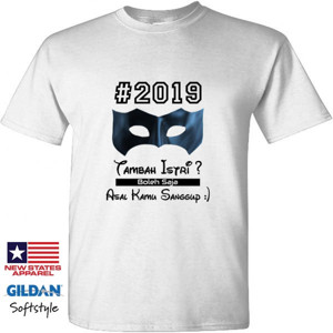 Kaos Baju Kaos Wanita Tambah Istri di 2019