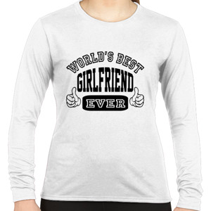 Kaos Distro World's Best Girlfriend Ever