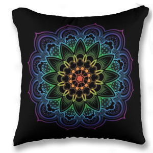 Bantal colorful mandala