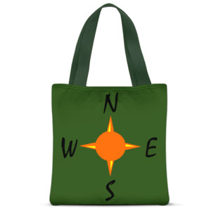 Tas Tote Fullprint Kompas