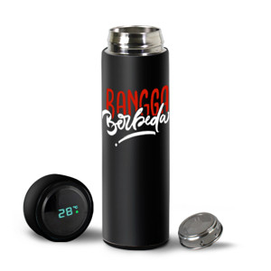 Tumbler Tumbler LED suhu Bangga Berbeda - Merah Putih