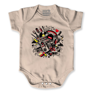 Baby Jumper Premium - Seni Graffiti Musik