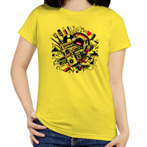 Kaos Premium - Seni Graffiti Musik