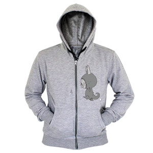 Hoodie Zipper Labubu Zimomo