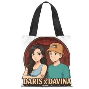 Tas Tote Fullprint Tas Davina