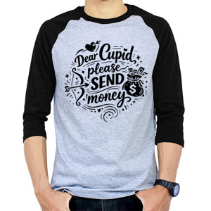 Kaos Raglan Dear Cupid