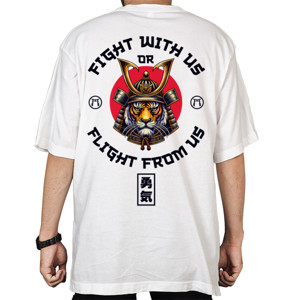 Kaos Oversize Tiger Samurai