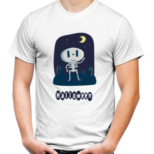 Kaos Halloween skull