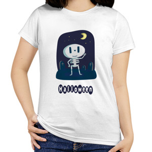 Kaos Halloween skull