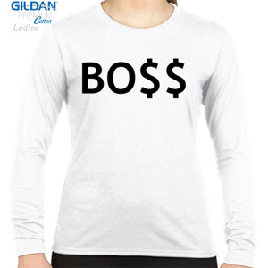 Kaos Kaos BO$$ Putih