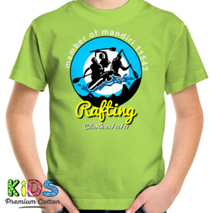 Kaos Bio-Rafting Pendek