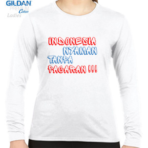 Kaos Indonesia Nyaman Tanpa Pacaran !!!