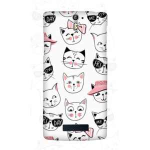 Cute Cat Stickers 1 Casing HP