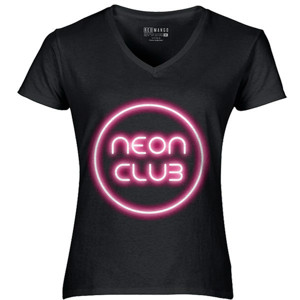 Kaos Neon Club Rounded Design