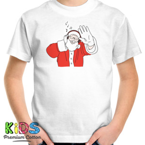 Kaos Santa Claus Christmas Singer