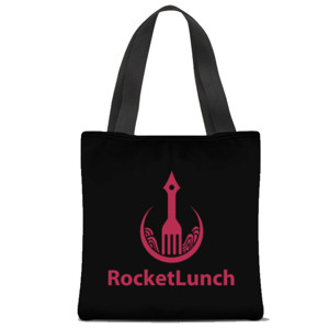 Tas Tote Fullprint Rocket Lunch