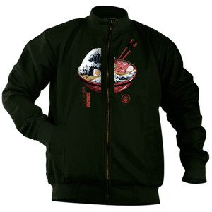 Jaket Bomber Jepang Ramen