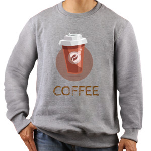 Jaket Sweater Coffee