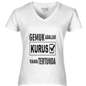 Kaos Ukuran Besar Gemuk Kurus Tertunda