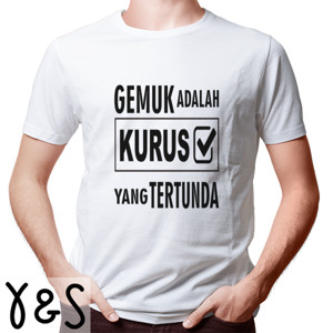 Kaos Ukuran Besar Gemuk Kurus Tertunda