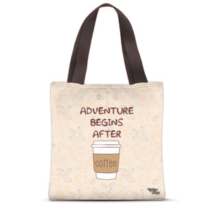 Tas Tote Fullprint After Coffee