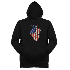 Jaket Hoodie Jantung