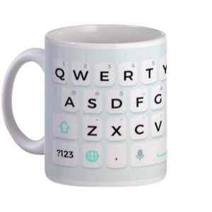 Mug Keyboard Komputer/Laptop
