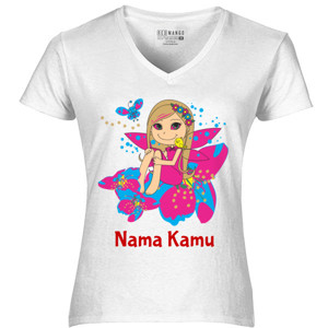 Kaos Custom Cute Girl