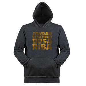 Jaket Hoodie Jangan Remehkan Dosa Riba 5