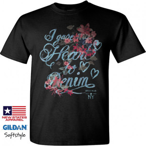 Kaos I Gave My Heart To Denim