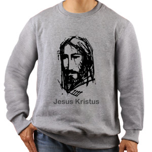 Jaket Sweater Jesus - Silhouette