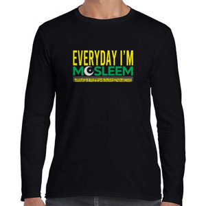 Kaos Everyday I'm Mosleem
