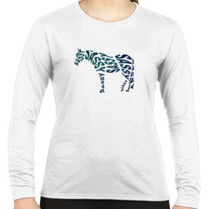 Kaos  Sassy Horse (Menawan)