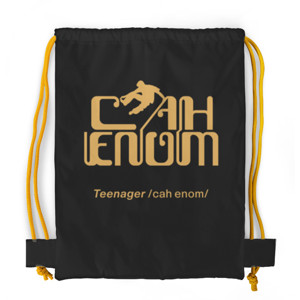 Tas Serut Fullprint Javanese Themed drawstring Bag “Cah Enom”