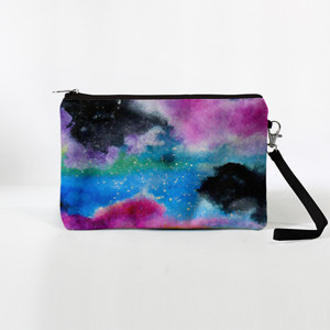 Dompet Dompet Persegi Panjang Gambar Colorful Sky 2