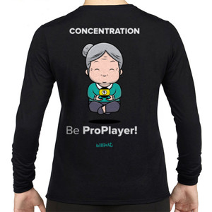 Kaos 9ball concentration | billiArt Shirt