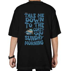 Kaos Oversize On coast with you