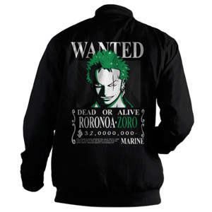 Jaket Bomber Roronoa Zoro Wanted