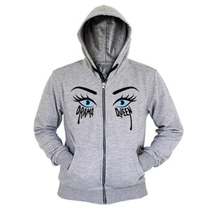 Hoodie Zipper Drama Queen