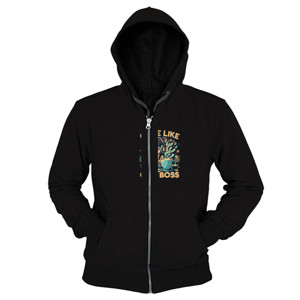 Hoodie Zipper coding girl