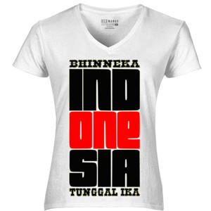 Kaos BHINNEKA TUNGGAL IKA INDONESIA