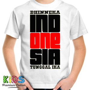 Kaos BHINNEKA TUNGGAL IKA INDONESIA