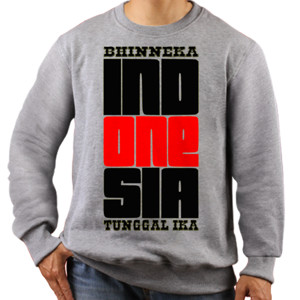 Jaket Sweater BHINNEKA TUNGGAL IKA INDONESIA