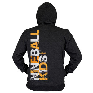 Hoodie Zipper nineball kids White font| billiArt | Shirt