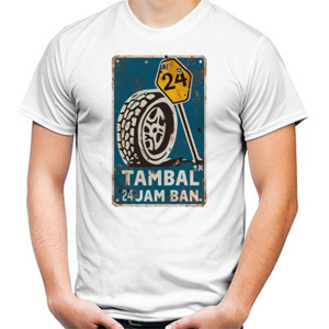 Kaos tambal 24 jam ban