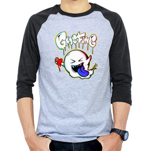 Kaos Raglan GHOSTING 