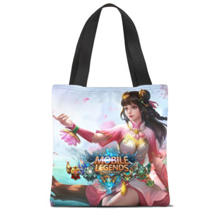 Tas Tote Fullprint Tas Jinjing