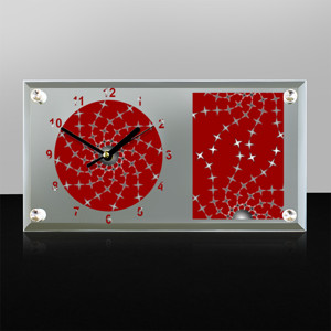 Jam Meja Galaksi Abstrak (Abstract Galaxy)