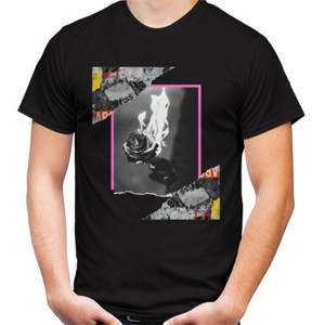 Kaos Burn Rose T shirt