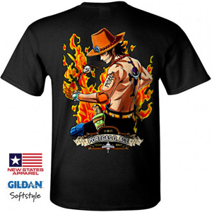 Kaos PORTGAS D. ACE burn